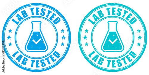 Lab tested vector stamps set
