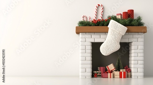 Cozy Christmas Fireplace  photo