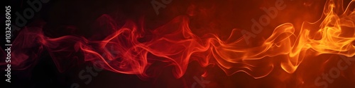 Abstract Fire Smoke