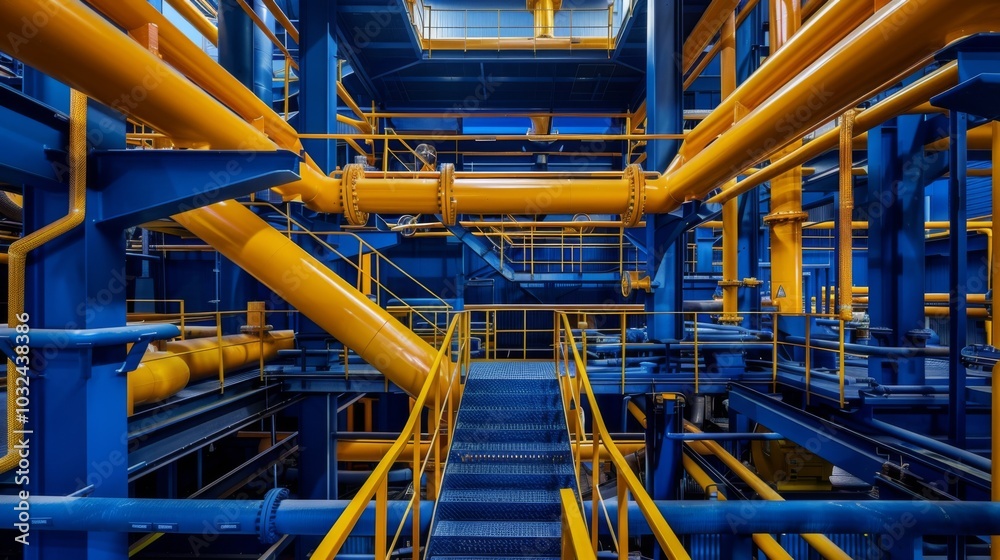 Modern Industrial Facility Interior