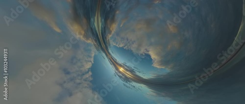 This time-lapse video captures the stunning beauty of a sunset over the ocean. The warm colors of the sky and the gentle waves of the water create a truly mesmerizing scene. The video is perfect for