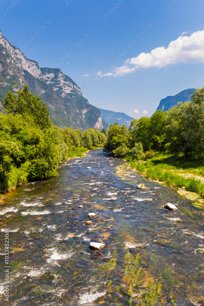 The Brenta river
