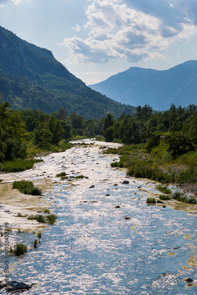 The Brenta river