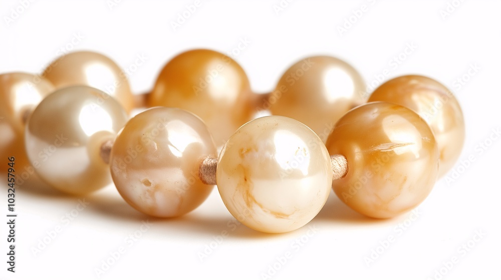 Elegant Pearl Necklace Close-Up Photography Elegant Pearl Necklace Close-Up Photography