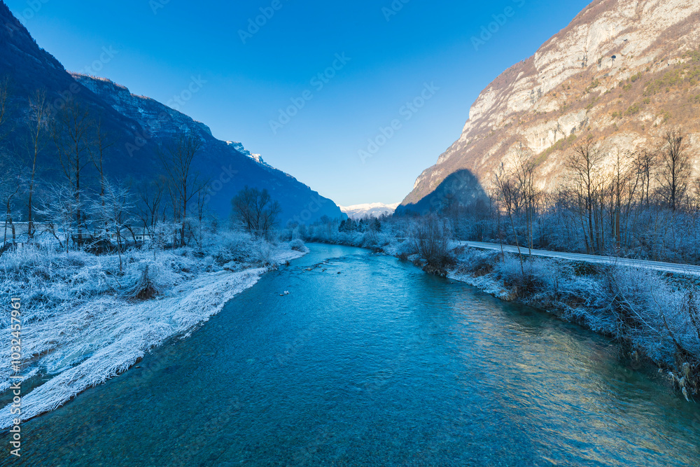 The Brenta river