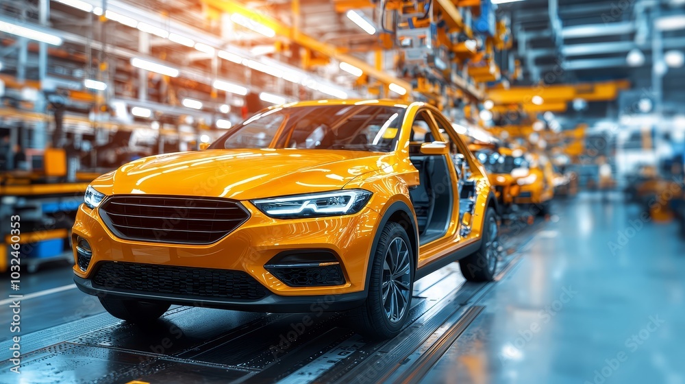 Efficiency in automotive manufacturing quality control in action on the assembly line Efficiency in automotive manufacturing quality control in action on the assembly line