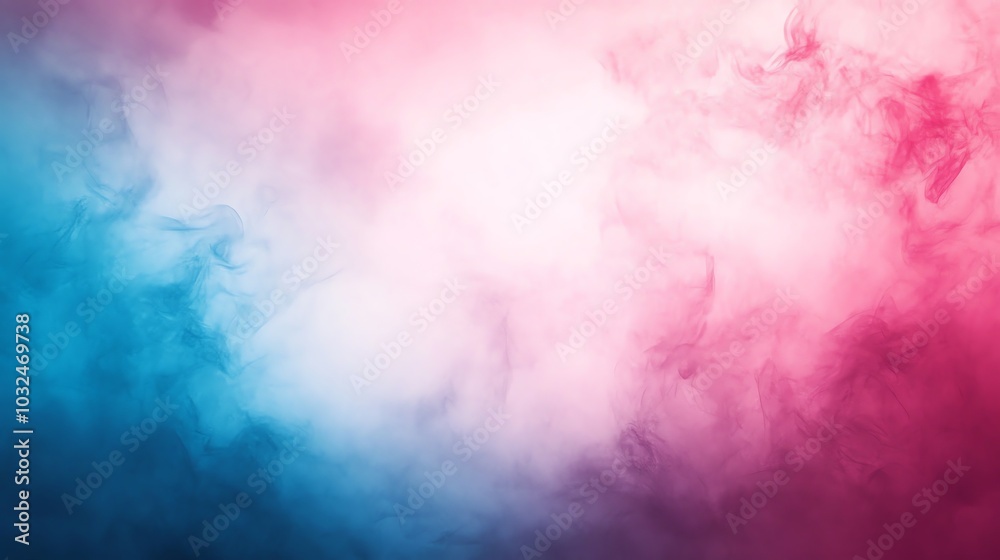 Abstract colorful blue and purple smoke swirls create a dynamic background Abstract colorful blue and purple smoke swirls create a dynamic background