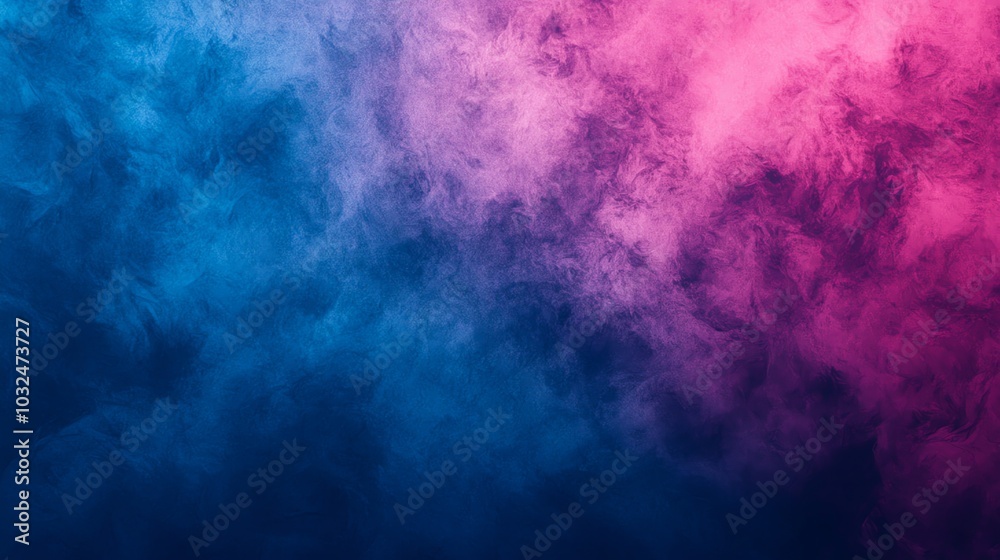Obraz premium Aged paper with textured grunge pattern in shades of purple, blue and pink, ideal for vintage wallpaper or wall art design