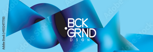 Fluid color geometric shapes abstract background. Vector Illustration For Wallpaper, Banner, Background, Card, Book Illustration, landing page