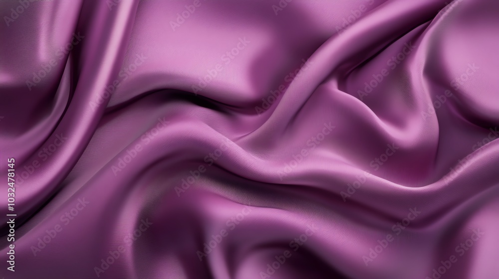 Pink satin fabric with soft, smooth texture, perfect for luxury decoration or elegant drapery Pink satin fabric with soft, smooth texture, perfect for luxury decoration or elegant drapery