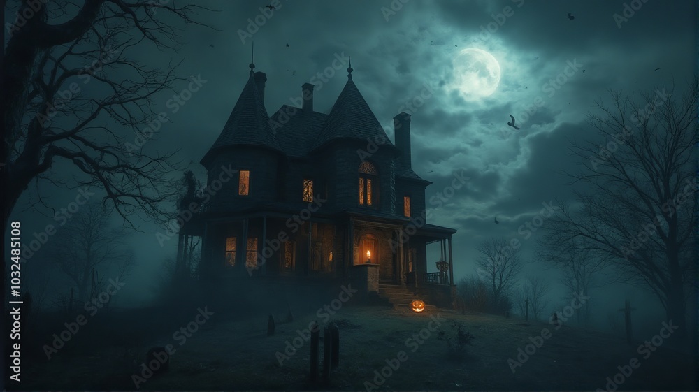 Halloween Spooky Haunted House Halloween Spooky Haunted House
