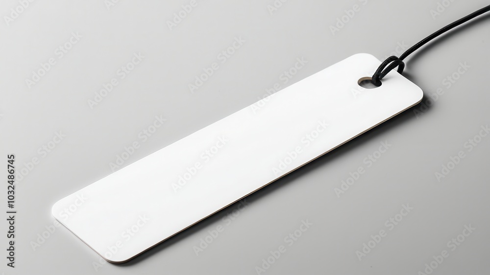 Set of high-quality, photorealistic bookmark mockups. Perfect for showcasing unique bookmark designs in different styles and settings. Ready for print or digital use