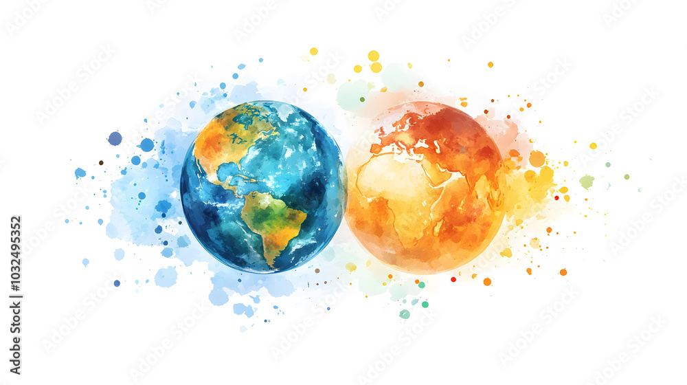 Visions of Tomorrow, an abstract representation of humanity's aspirations for Earth, featuring soft gradients and dynamic brush strokes on a white background Visions of Tomorrow, an abstract representation of humanity's aspirations for Earth, featuring soft gradients and dynamic brush strokes on a white background