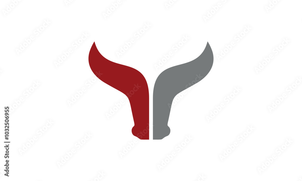 a bull themed graphic image, on a white background. vector graphic base. a bull themed graphic image, on a white background. vector graphic base.