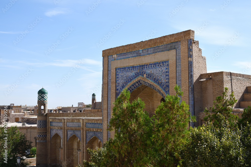 Naklejka premium Old city Khiva, Uzbekistan