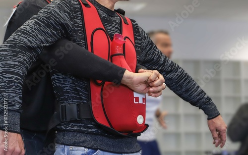Photography first aid course - company safety - Heimlich maneuver