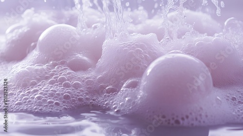 Soapy Water Cleaning Bubble Foam