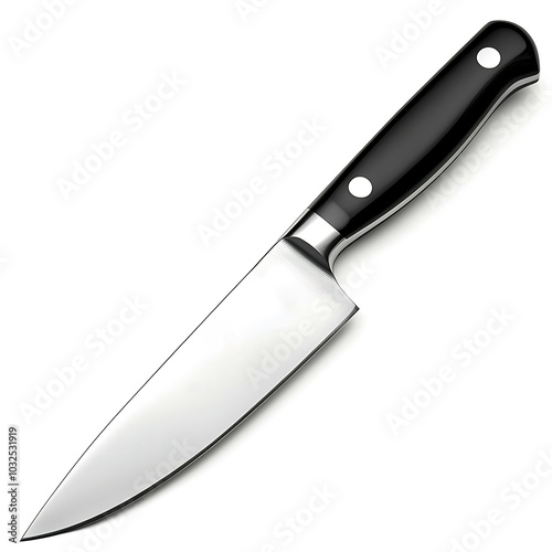 Stainless Steel Chef Knife with Angle Blade