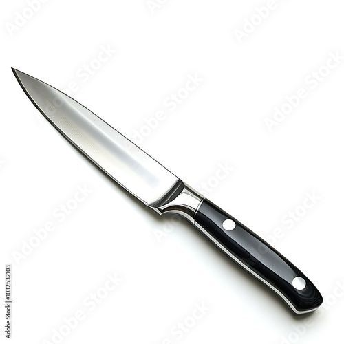 Sharp Stainless Steel Chef Knife with Sleek Handle