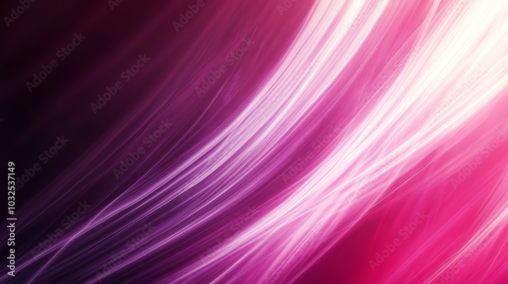 Fototapeta premium Abstract pink background with vibrant purple hues and dynamic lines, creating a mesmerizing digital art piece