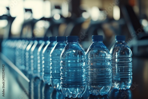 Water Bottles on Table