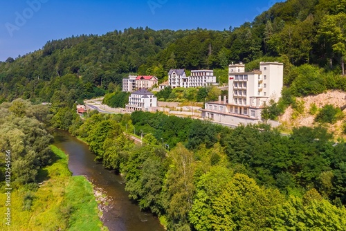 Uzdrowisko Żegiestów w gminie Muszyna.