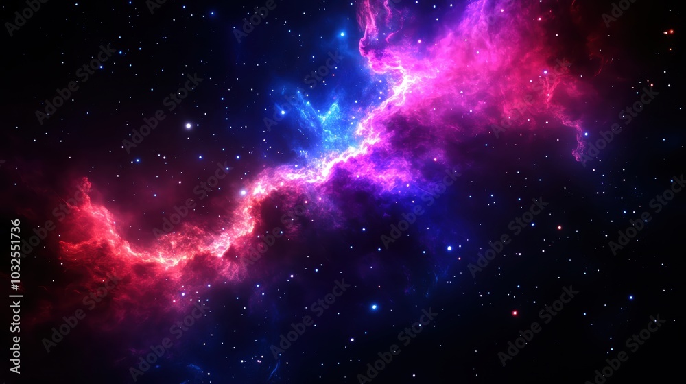 Colorful nebula clouds in deep space, cosmic scene with vibrant colors. Colorful nebula clouds in deep space, cosmic scene with vibrant colors.