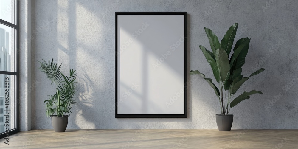 Modern Office Space with Minimalist Aesthetic Modern Office Space with Minimalist Aesthetic