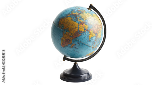 Globe on transparent background, png