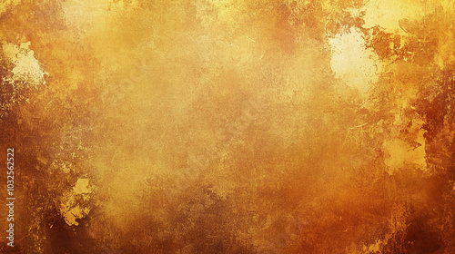 Golden Textured Background Vintage Gold Wall Rustic Design Grunge Abstract Texture