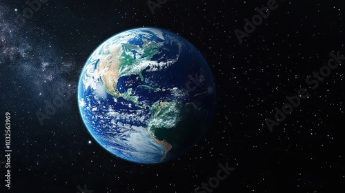 Stunning Earth View from Space