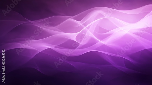 Wallpaper Mural Abstract purple smoke flowing in waves, creating a design with light and energy Torontodigital.ca