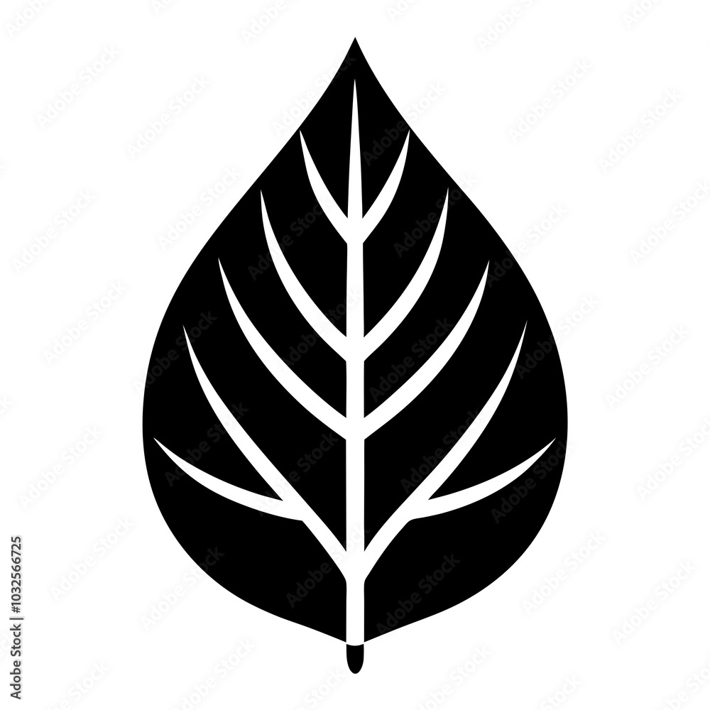 Leaf silhouette icon logo vector art illustration
Leaf silhouette icon logo vector art illustration