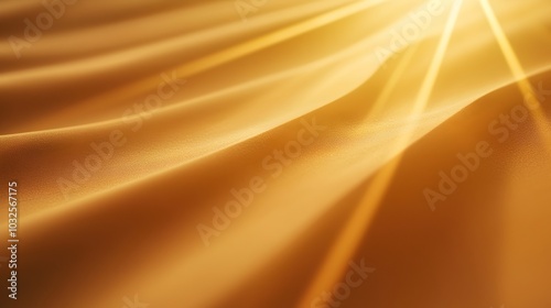 Mesmerizing Desert Dunes at Sunset - Shifting Sands and Wind Shadows Capture Natures Ever-Changing Landscape