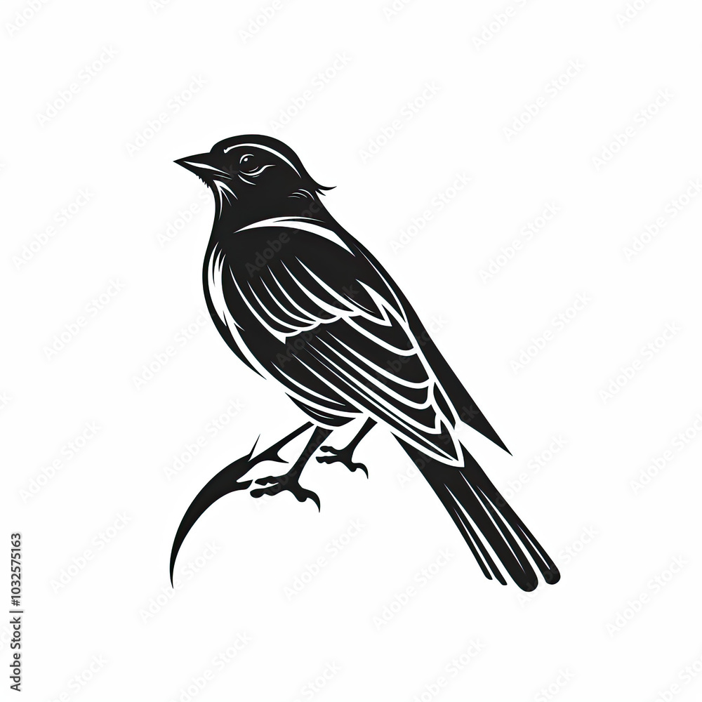 Beautiful Canary Bird Logo, Yellow Bird Design for Your Corporate and Business Graphic Resource or Creative Project, Ai Generative Beautiful Canary Bird Logo, Yellow Bird Design for Your Corporate and Business Graphic Resource or Creative Project, Ai Generative