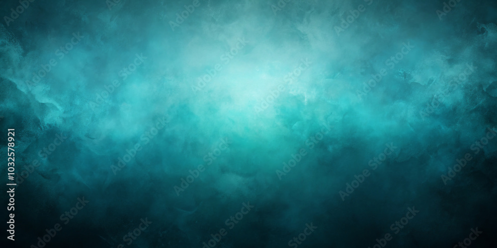 Misty dark teal background subtly gradates to dark blue, creating serene and calming atmosphere. This abstract image evokes sense of tranquility and depth Misty dark teal background subtly gradates to dark blue, creating serene and calming atmosphere. This abstract image evokes sense of tranquility and depth