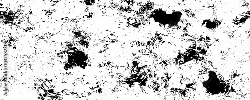 Artistic and natural black and white fleck texture. Texture floor concept surreal granite quarry stucco distress overlay with monochrome design. Abstract monochrome pattern dust messy background.	
