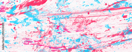 Abstract colorful watercolor vector illustration background. Multicolored background of putty painted in light blue, pink and white colors. Abstract background with dark paint concrete wall texture de
