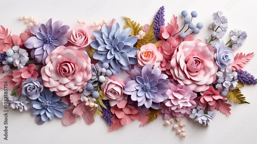 Paper Flowers Bouquet Paper Flowers Bouquet