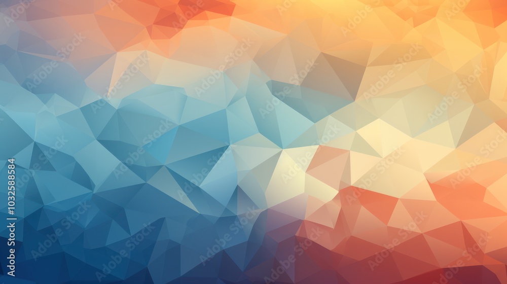 Colorful Polygon Background Colorful Polygon Background