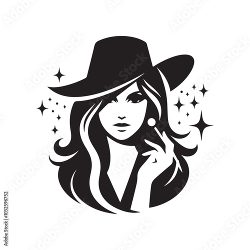 Stunning Female Profile Silhouette Vectors - Ideal for Print and Digital Use