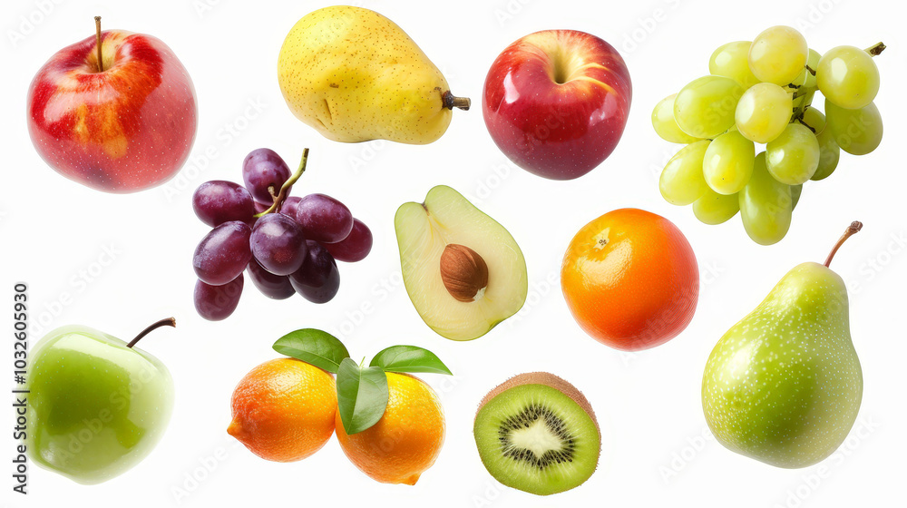 background with fruits