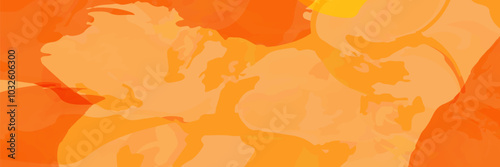 Abstract yellow gradient vector background.Autumn warm orange pattern. Light mesh background.Modern futuristic wave.Gold designer wallpaper.