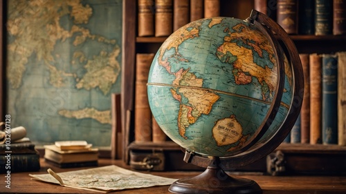 The globe as a symbol of travel and encouragement of travel. The world is so interesting.