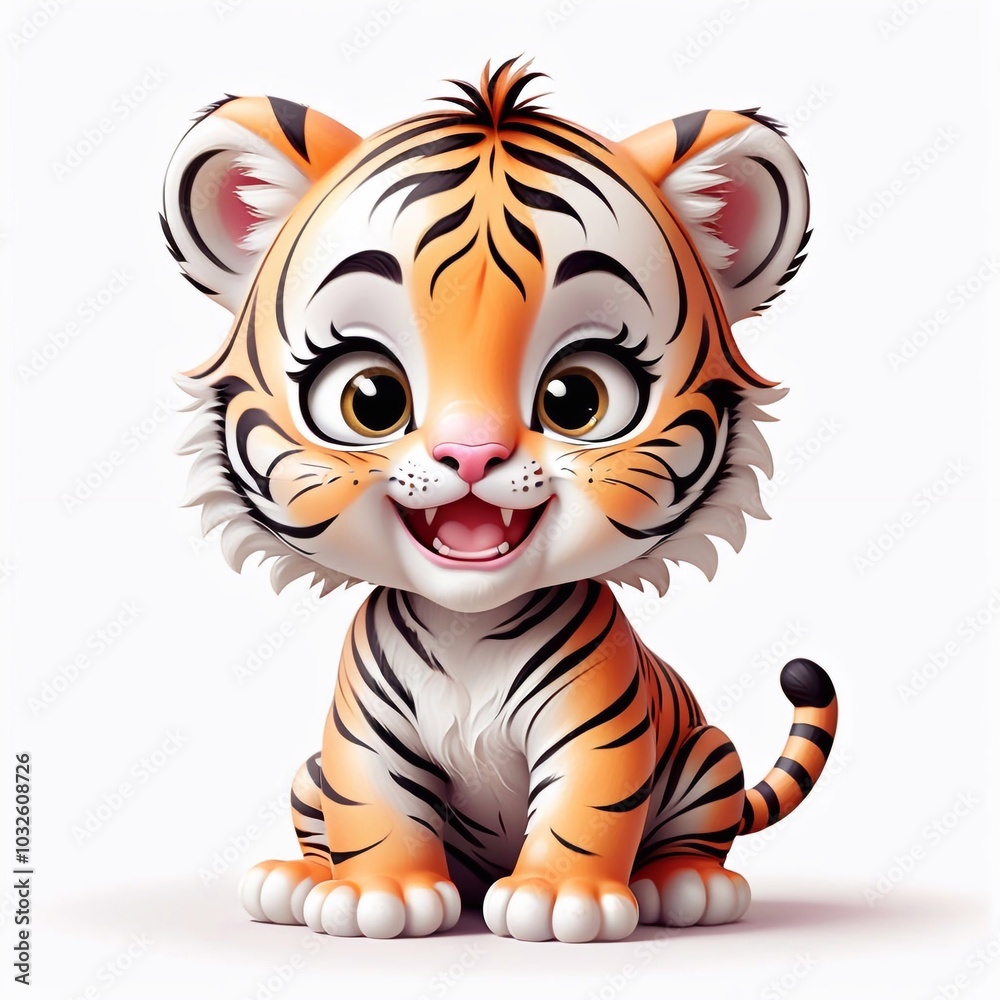 Tiger Baby - Illustration Tiger Baby - Illustration