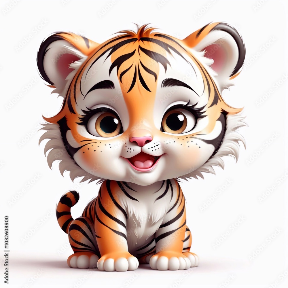 Tiger Baby - Illustration