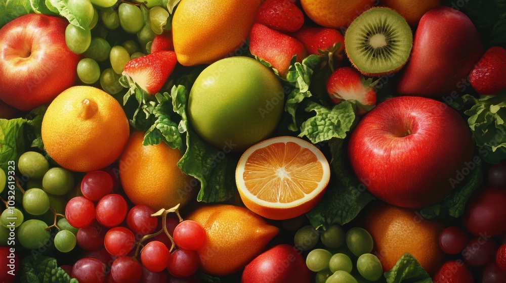 Healthy food background Healthy food background
