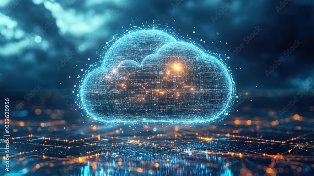 Cloud computing, global network, and future technology Cloud computing, global network, and future technology