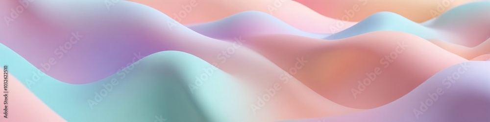 A soft gradient of pastel colors flowing into one another, creating a calm and soothing backdrop that inspires tranquility, Generative AI A soft gradient of pastel colors flowing into one another, creating a calm and soothing backdrop that inspires tranquility, Generative AI