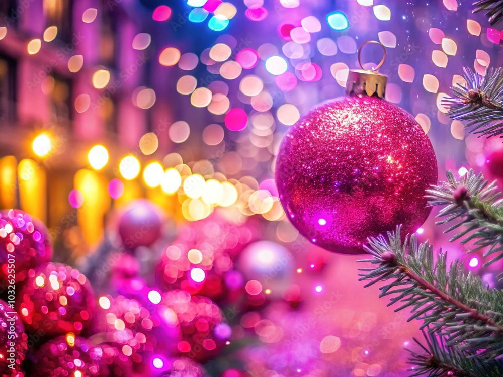 Festive Abstract Pink Urban Exploration Background with Glitter Texture Festive Abstract Pink Urban Exploration Background with Glitter Texture